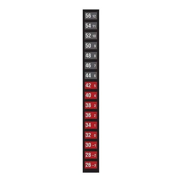 Reversible 16-Pt Vertical Temp Lab, PK 10